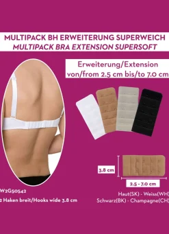 Miss Perfect Wow 2 Go Viererpack BH-Verlängerungen