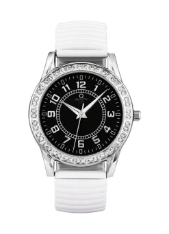 Moderne Quartz-Damenuhr mit Zugband