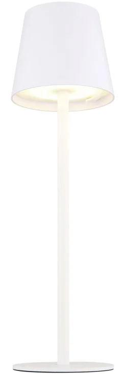 Moderne Tischleuchte für den Innen- und Außenbereich