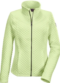 Modische Damen-Stretch-Jacke mit Jaquard-Steppmuster