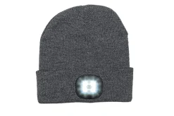 Modische Mütze mit integrierter, herausnehmbarer LED-Lampe