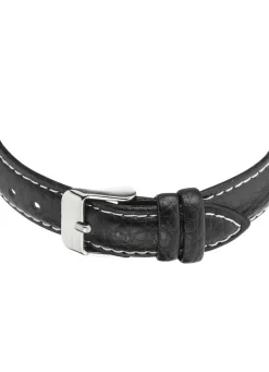 Modische, sportliche Damen-Lederarmbanduhr