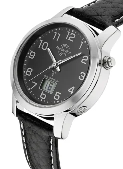 Modische, sportliche Damen-Lederarmbanduhr