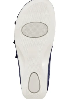 Mubb, bequeme Damen-Pantoletten, Weite H, mit herausnehmbarem Fußbett