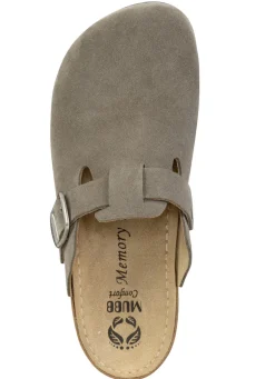 Mubb Clog aus bestem Rind-Veloursleder