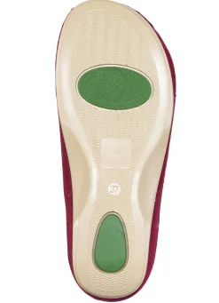 Mubb, gefütterte Damen-Hausschuhe, Weite H, mit Lammfell