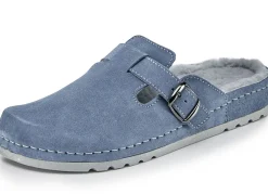 Mubb, klassische Damen-Hausschuhe, Weite H, mit Lammfell