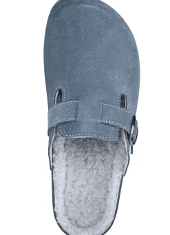 Mubb, klassische Damen-Hausschuhe, Weite H, mit Lammfell