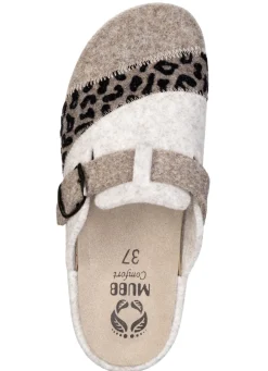 Mubb, klassische Damen-Hausschuhe, Weite H, mit herausnehmbarem Fußbett