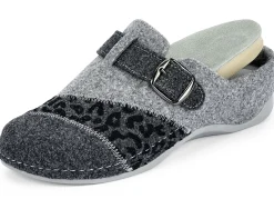 Mubb, klassische Damen-Hausschuhe, Weite H, mit herausnehmbarem Fußbett