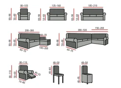 Multi-elastische Stretchbezüge