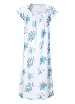 Nachthemd, Kurzarm mit Rundhals