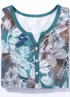 Nachthemd mit Modal und 3/4-langen Ärmeln