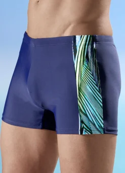 Naturana Badepants mit buntem Einsatz