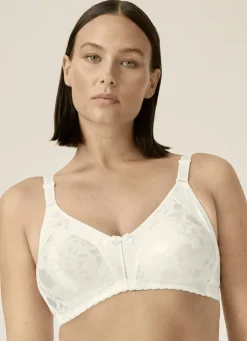 Naturana Minimizer-BH mit dezent glänzendem Floraldruck