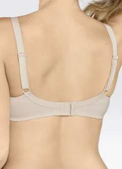 Naturana Zweierpack BH mit dekorativem Spitzenband in den Cups