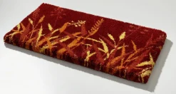 Naturnahe Badgarnitur mit Gräsermotiv