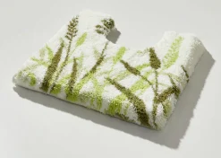 Naturnahe Badgarnitur mit Gräsermotiv