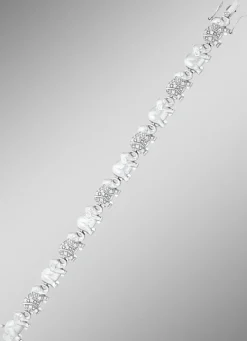 Niedliches Elefanten-Armband mit Steckverschluss