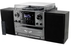 Nostalgie-Stereoanlage mit Fernbedienung