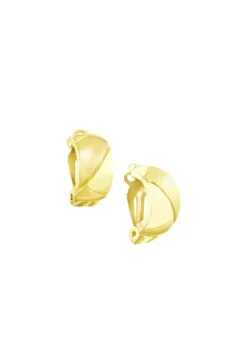 Ohrclips, Hochglanz/satiniert