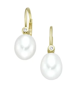 Ohrringe mit Süßwasser-Zuchtperlen