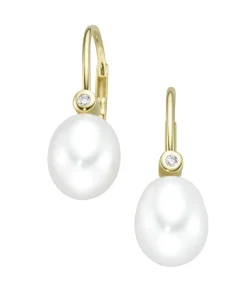 Ohrringe mit Süßwasser-Zuchtperlen