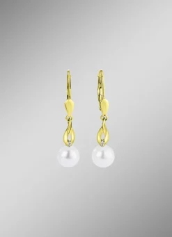 Ohrringe mit Süßwasser-Zuchtperlen