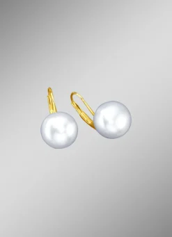 Ohrringe mit Süßwasser-Zuchtperlen