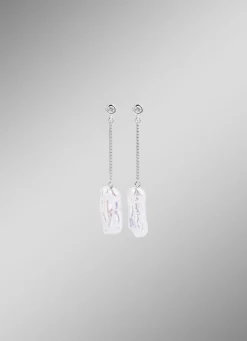 Ohrringe mit Süßwasser-Zuchtperlen Sticks