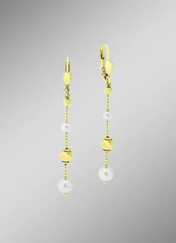 Ohrringe mit Süßwasser-Zuchtperlen