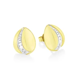 Ohrstecker in Bicolor