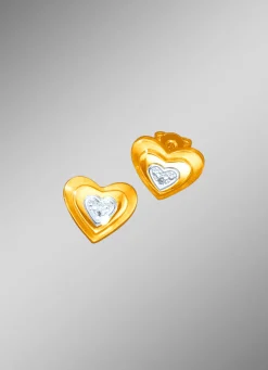 Ohrstecker mit Diamanten