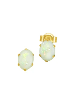 Ohrstecker mit echt Opal