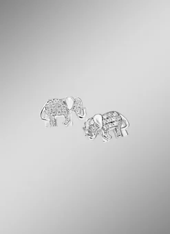 Ohrstecker mit niedlichem Elefantenmotiv