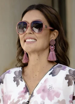 Ohrstecker mit Quaste