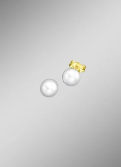 Ohrstecker mit Süßwasser-Zuchtperle