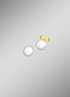 Ohrstecker mit Süßwasser-Zuchtperle