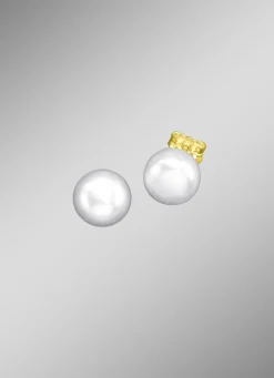 Ohrstecker mit Süßwasser-Zuchtperle