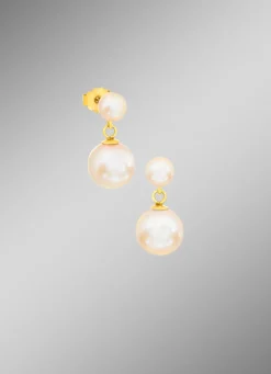 Ohrstecker mit Süßwasser-Zuchtperlen