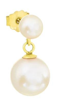 Ohrstecker mit Süßwasser-Zuchtperlen