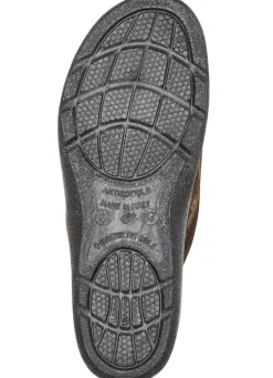 Pantoffel mit floralem Muster