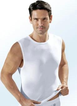 Pfeilring Dreierpack Muskelshirts aus Feinjersey