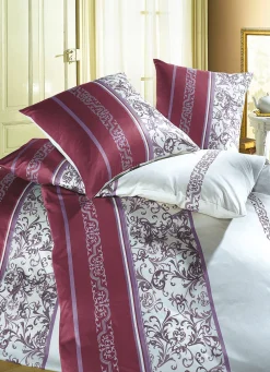 Pflegeleichte Bettwäsche-Garnitur aus 100% Mako-Baumwolle