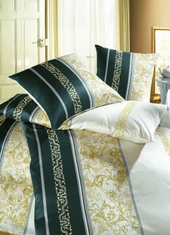 Pflegeleichte Bettwäsche-Garnitur aus 100% Mako-Baumwolle