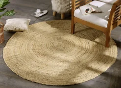 Pflegeleichte Brücken und Teppiche aus 100% Jute