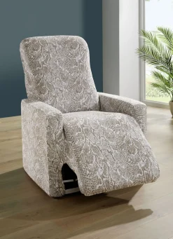 Pflegeleichte Stretchbezüge in Schlangenoptik