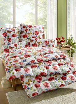 Pflegeleichtes Mikrofaser-Bettwaren-Set, 2-teilig