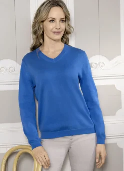 Pima-Pullover in Feinstrick