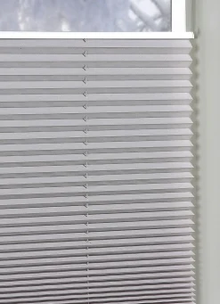 Plissee-Rollos für Montage am Fensterrahmen ohne Bohren